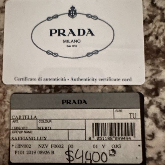 PRADA BLACK HANDBAG - Picture 7 of 8